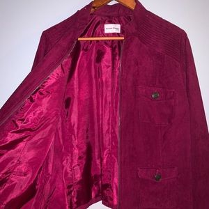 Studio Works magenta fashion jacket